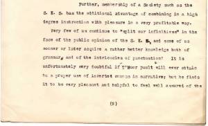 Extract from essay by Charles Clark Frank, 1931